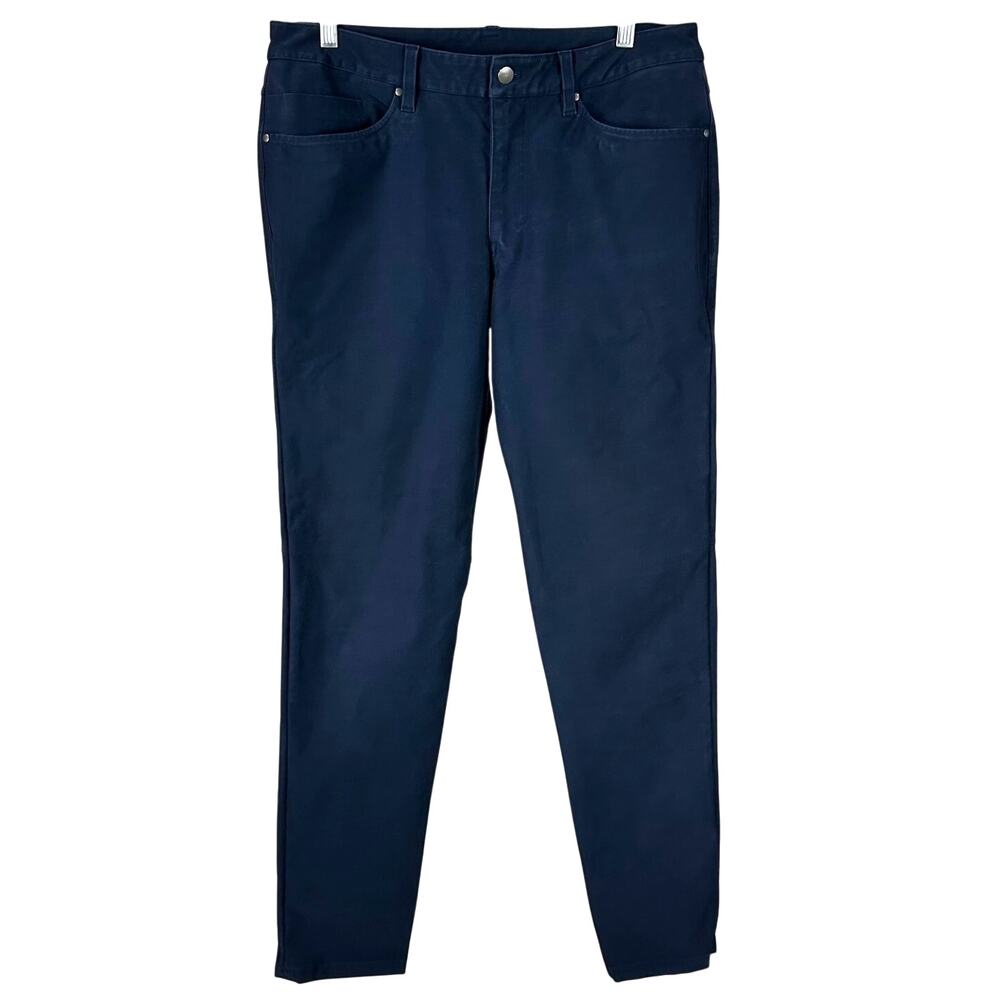 Lululemon ABC Pant Slim Utilitech True Navy Men's Size 34 x 33 EUC